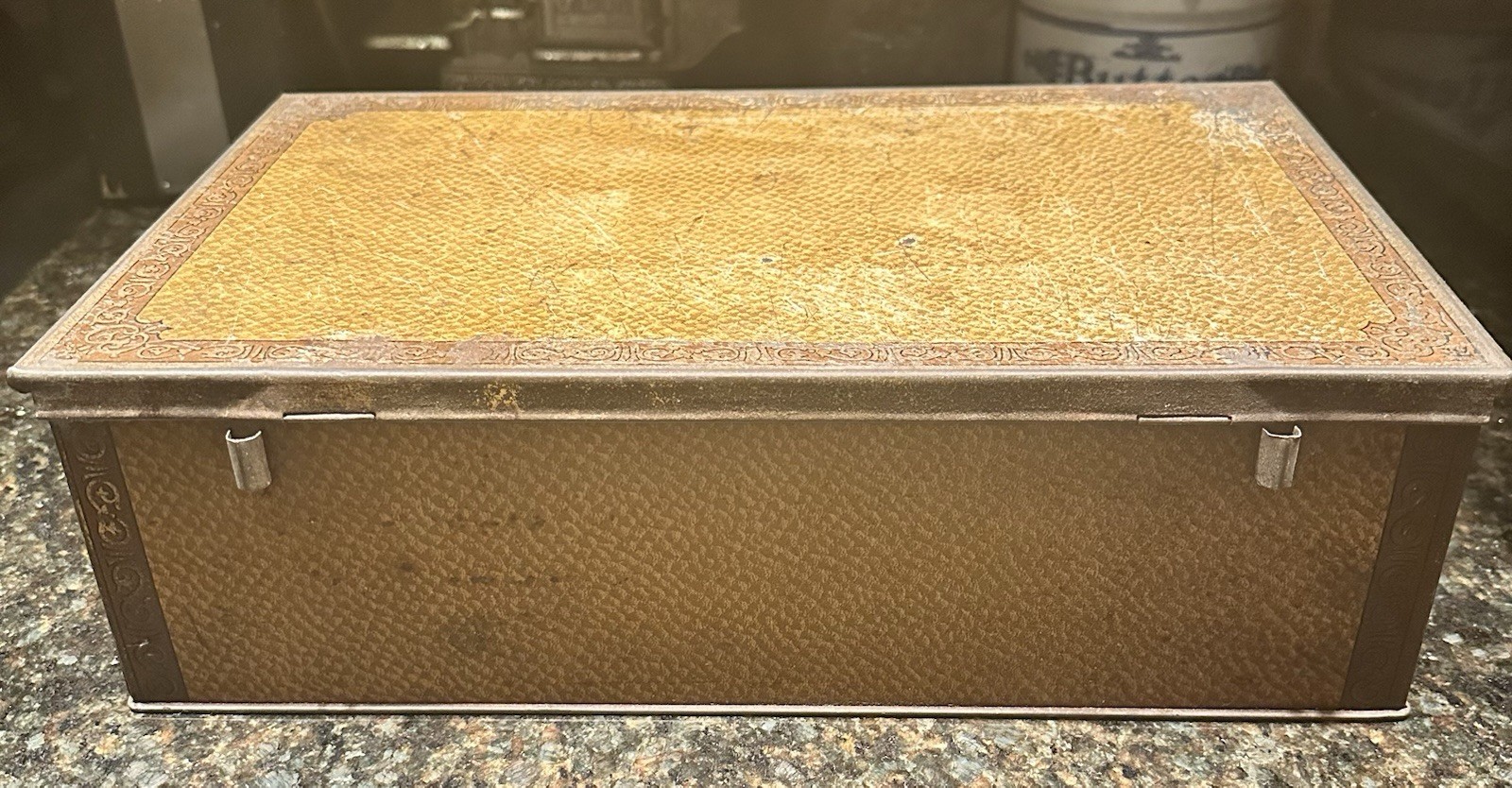 Antique Newey’s Hair Pin Store Display Tin