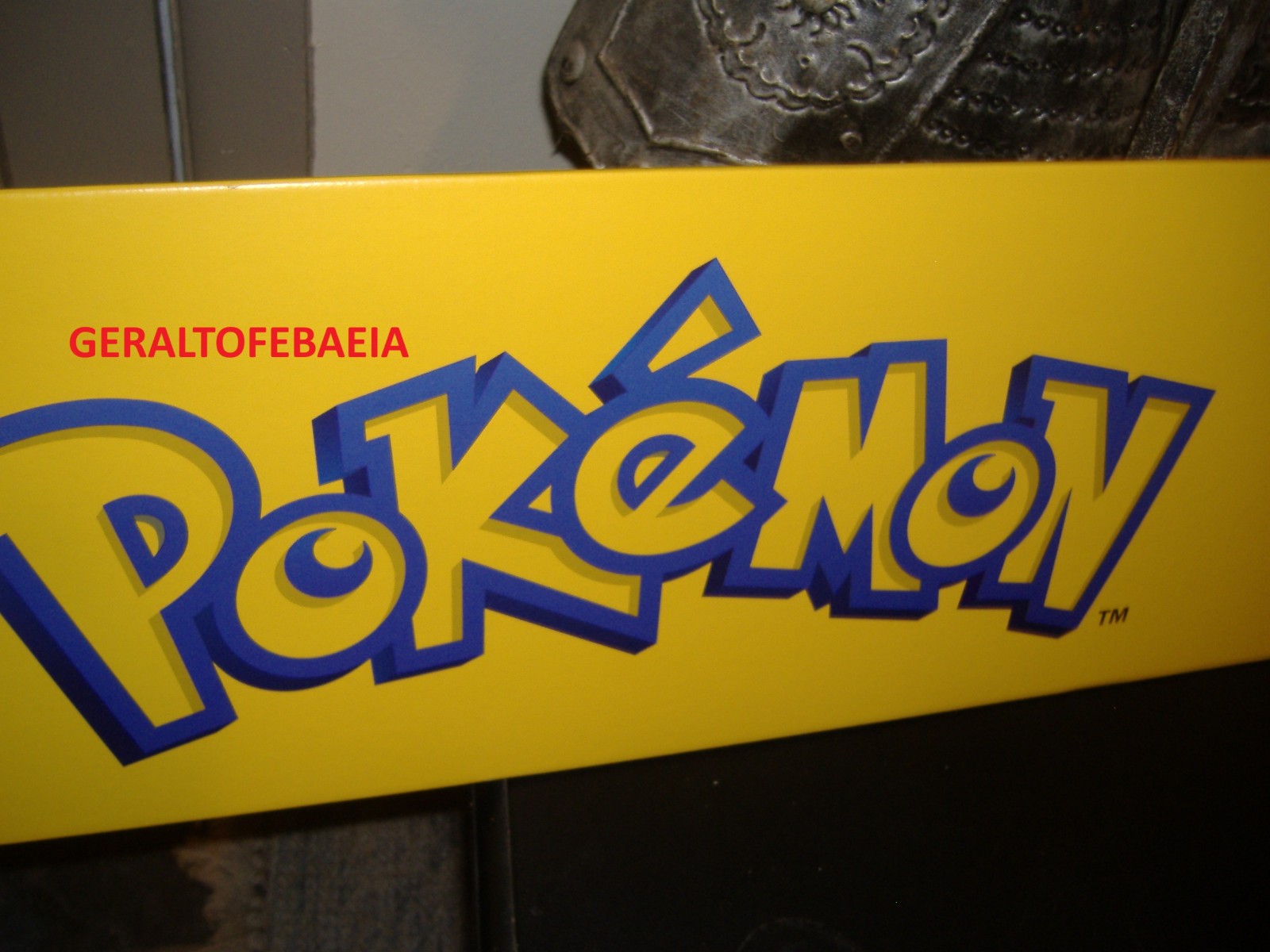 PIKACHU STORE SIGN DISPLAY CARDBOARD POSTER, 2023