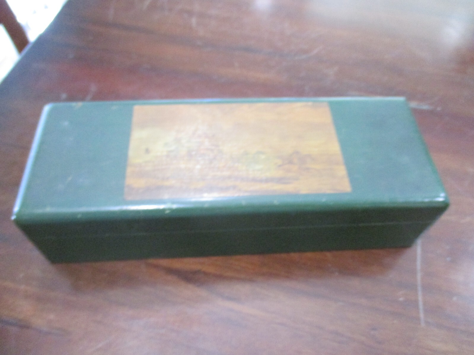 Antique salesman sample wooden cigarette counter display box,camel,lucky strike