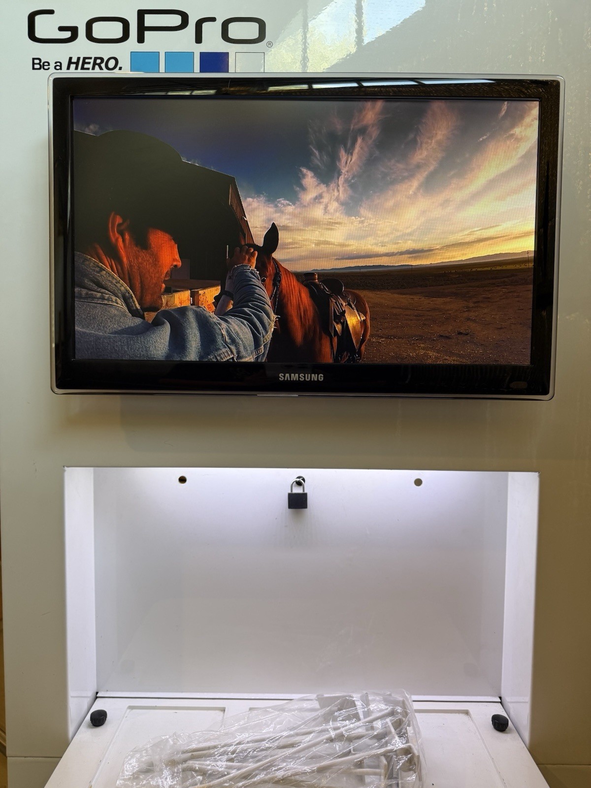 GoPro Be A Hero Retail Display Stand / Kiosk