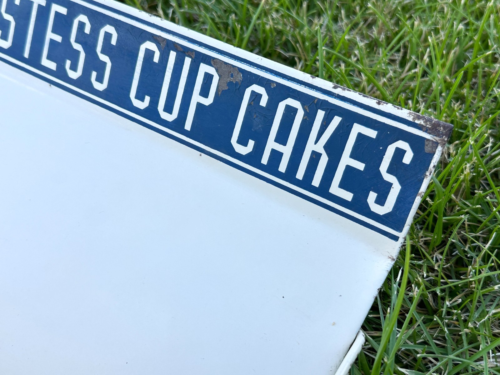 EARLY Vintage HOSTESS CUP CAKES Metal Store Display Rack Stand Advertising RARE!
