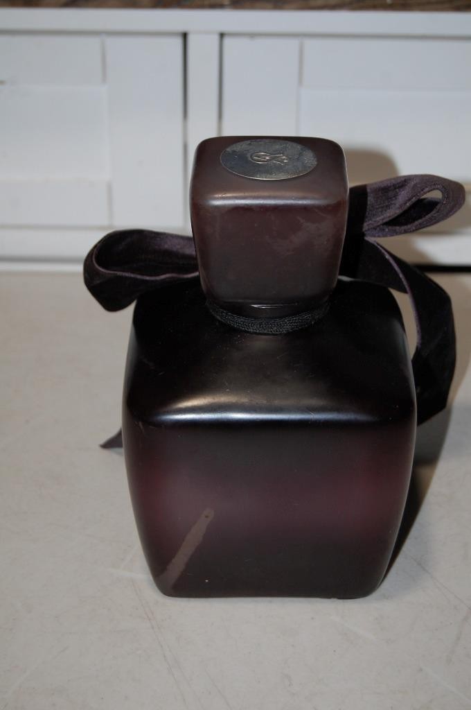 Rare Victoria’s Secret Velvet Amber Blackberry Perfume Bottle Store Prop Display