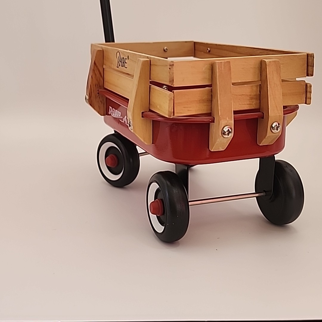 Vintage Mini Radio Flyer Wagon For Dolls