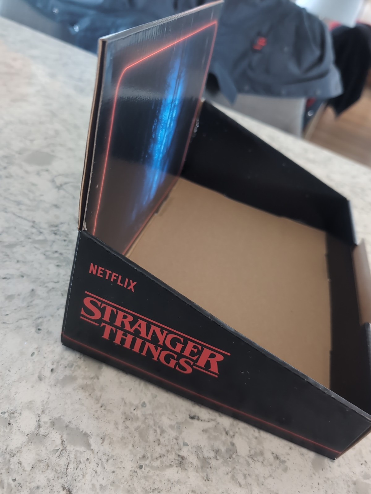 Netflix Stranger Things Jazwares Store Display Box for Collectibles ￼