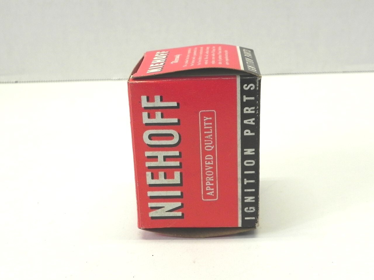 VINTAGE NIEHOFF IGNITION PARTS DISPLAY BOX *BOX ONLY #1120 2.75″x2.25″x2.25″ NEW