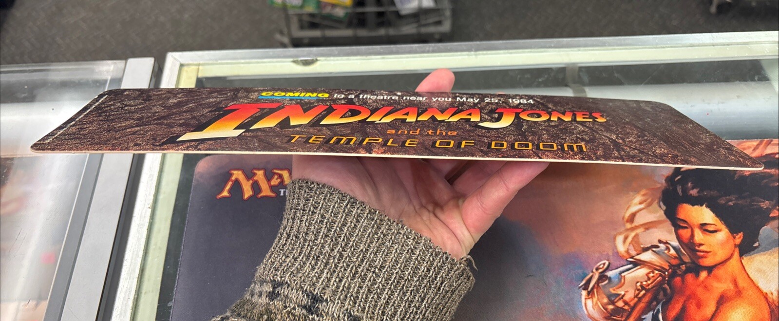 Indiana Jones And The Temple Of Doom Mobile Display 1984 4 1/4×13 7/8