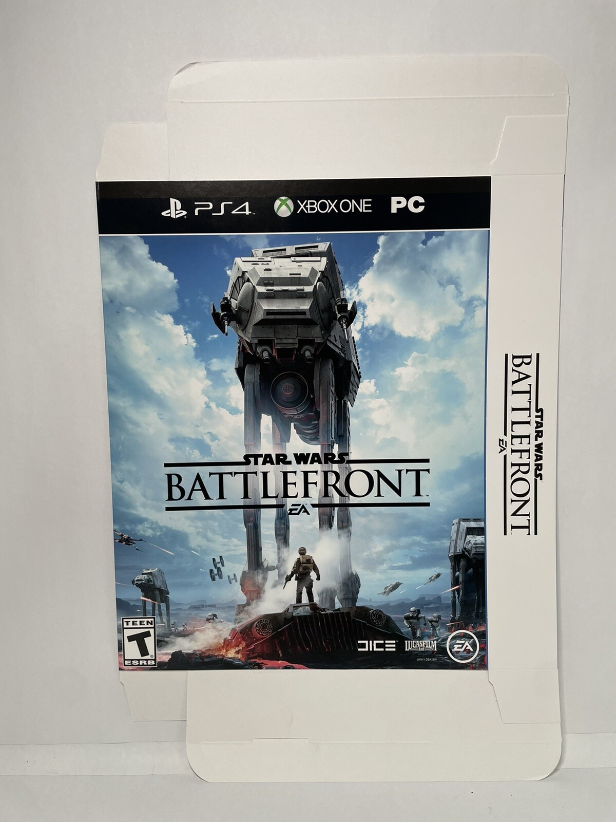 Star Wars Battlefront Gamestop Display Box PS4, Xbox, PC