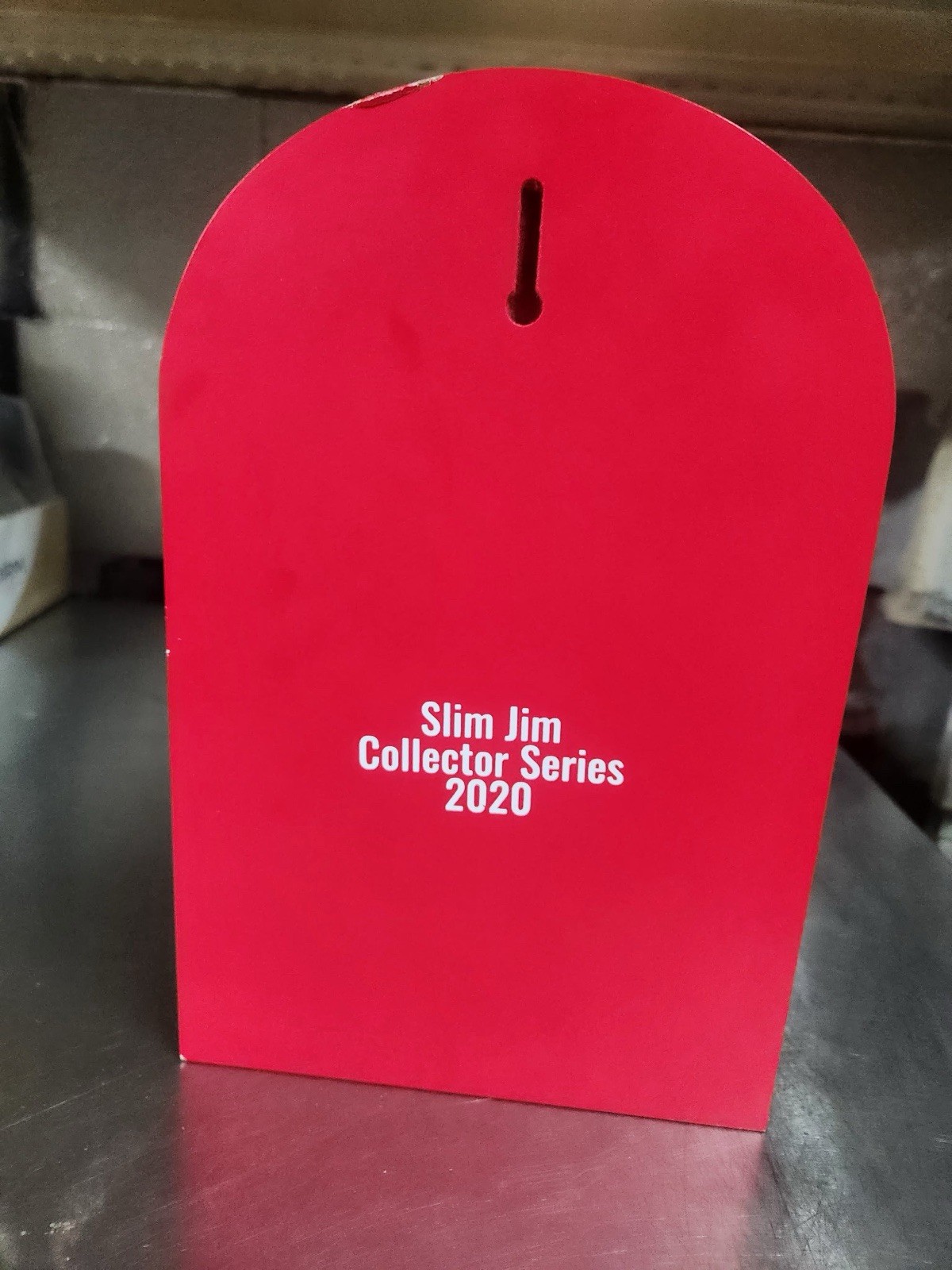 Slim Jim Collector Series “Macho” Store Display 2020 Red Purple Yellow