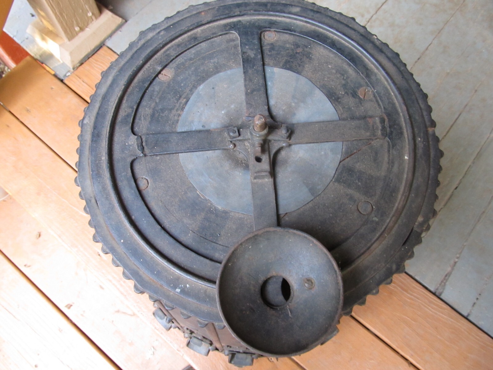 1880’s Henry Westphal’s Countertop Rotating Store Screw Bolt Shot Cabinet