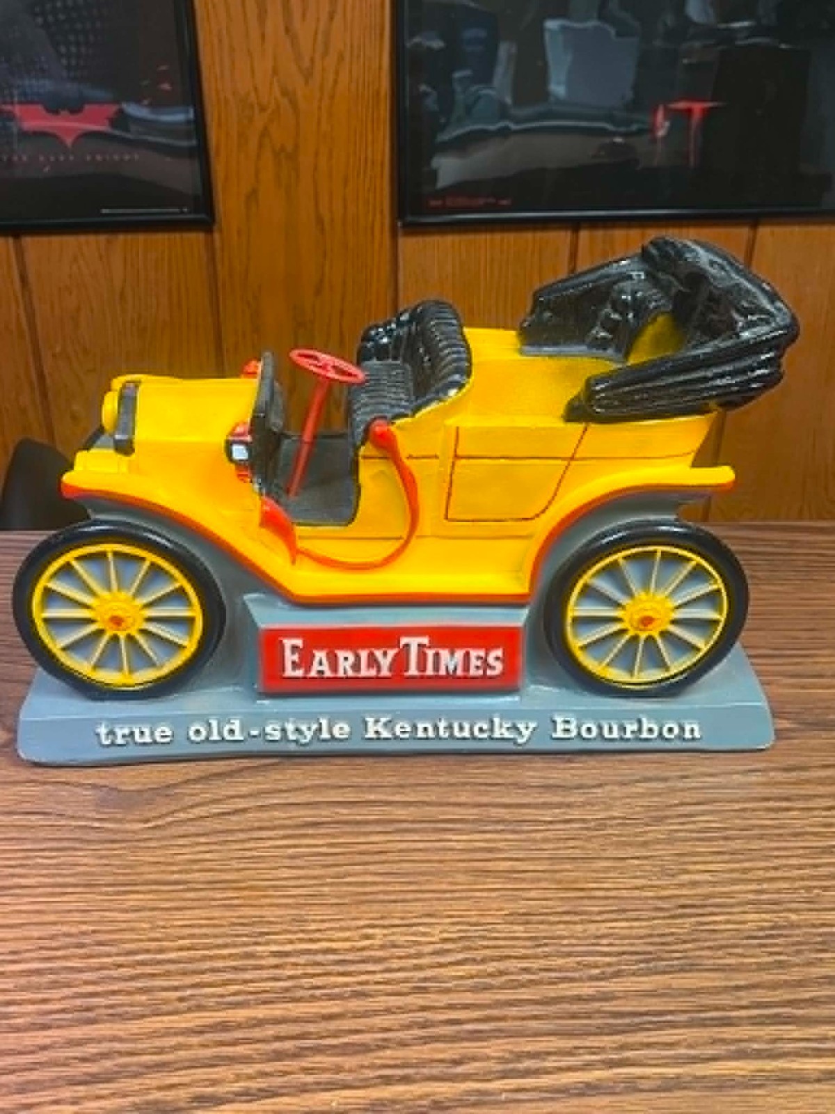 Vintage Early Times Bourbon Advertising Model T Car Display Bottle Holder