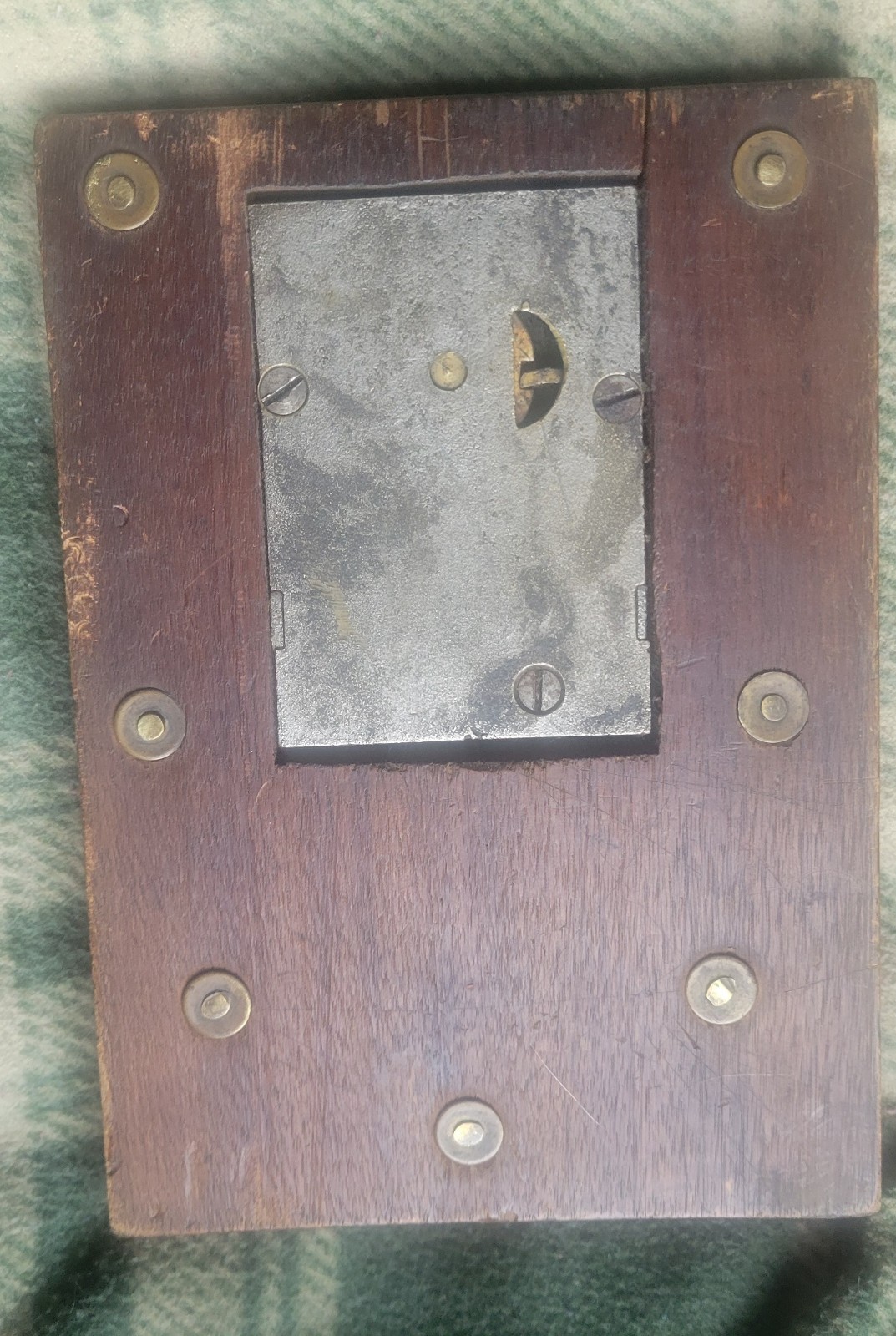Antique General Store 1877 Trunk Combo Lock Display Salesman Sample Fox Patent