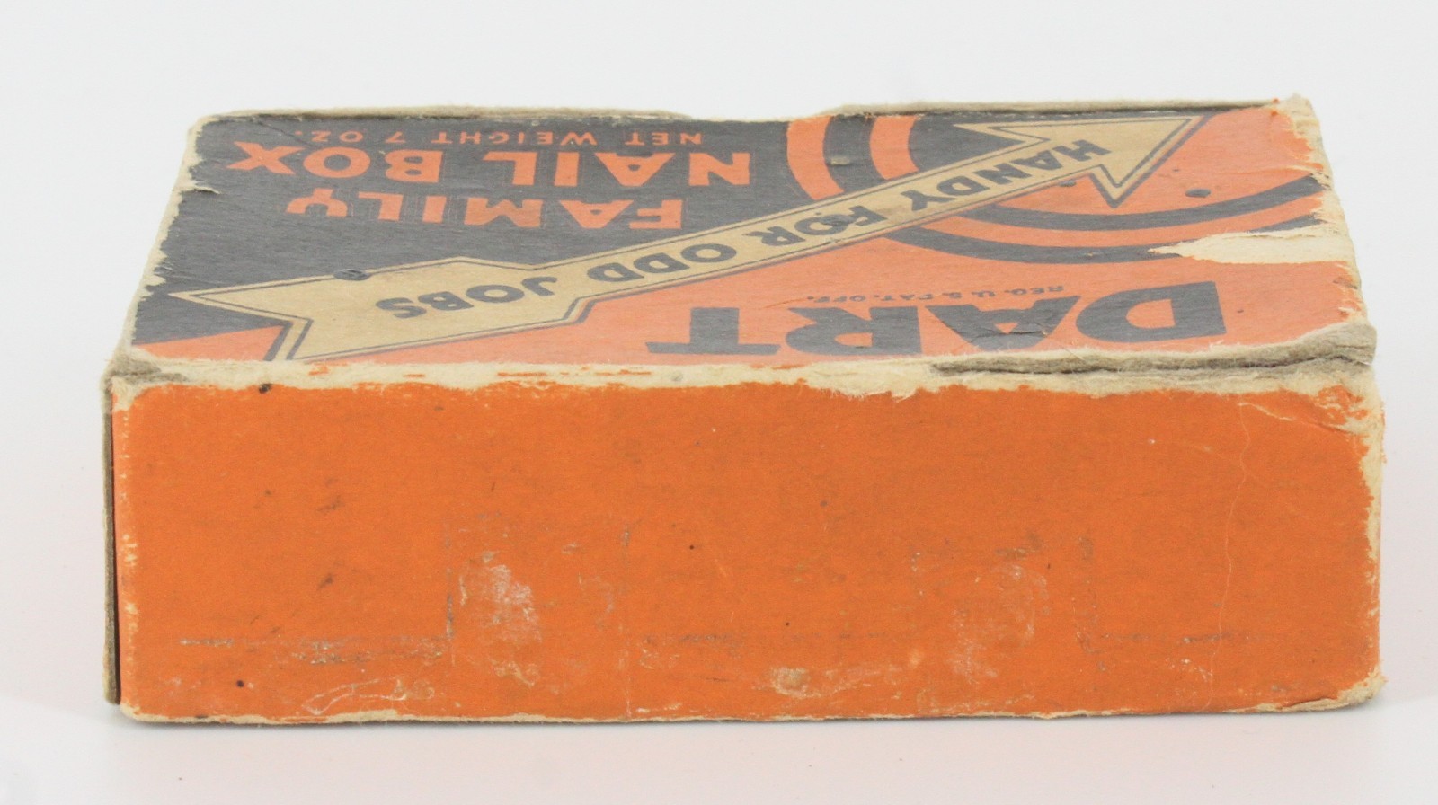 Vintage DART Fasteners Box Industrial Hardware Advertising Mid Century Decor