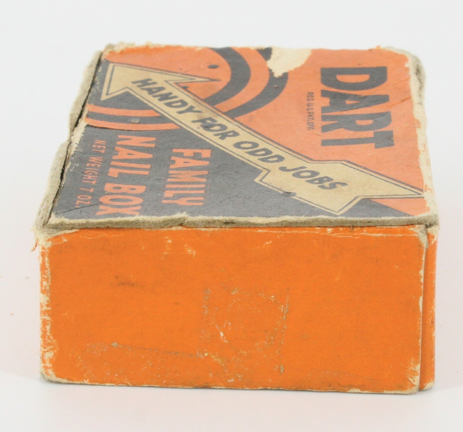 Vintage DART Fasteners Box Industrial Hardware Advertising Mid Century Decor