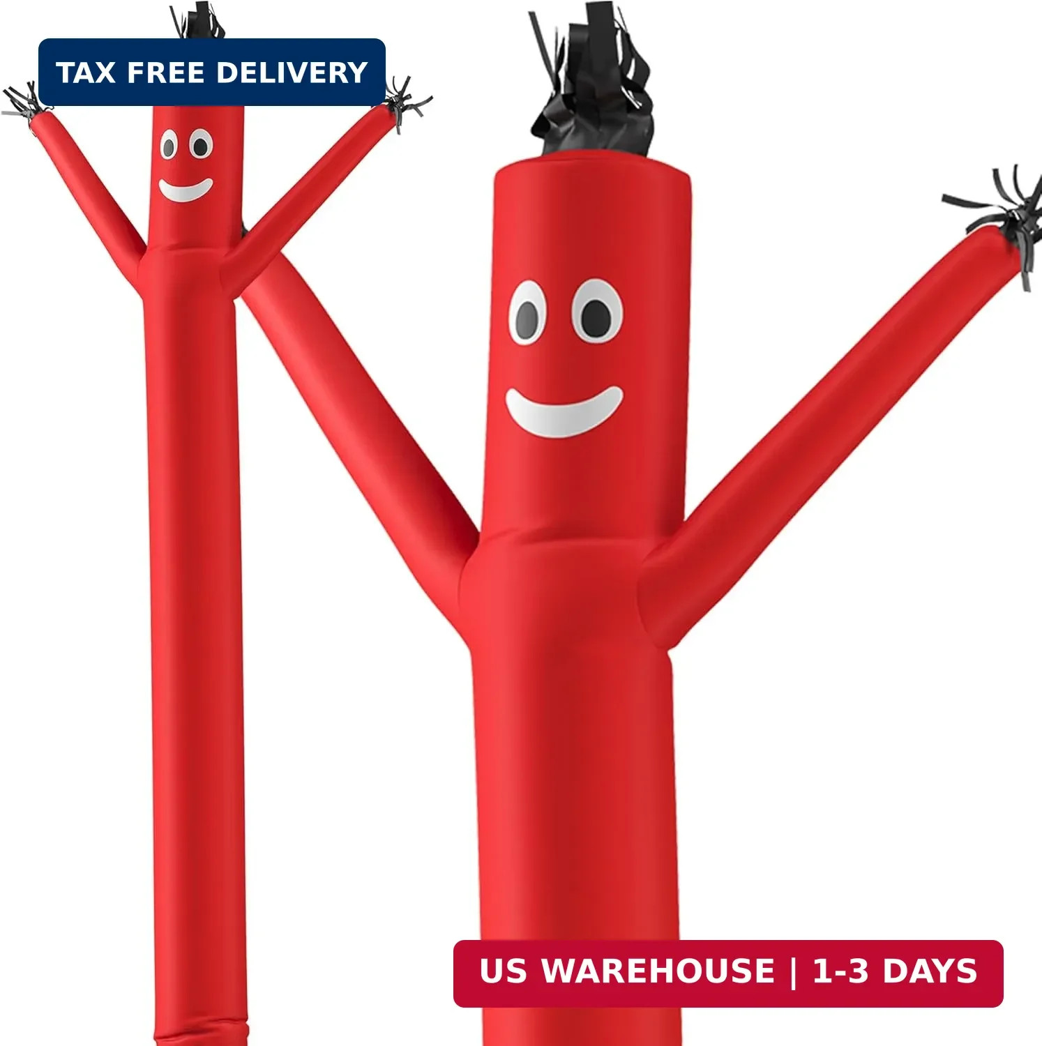 LookOurWay Air Dancers Inflatable Tube Man Attachment – 20 Feet Tall Wacky Wavin