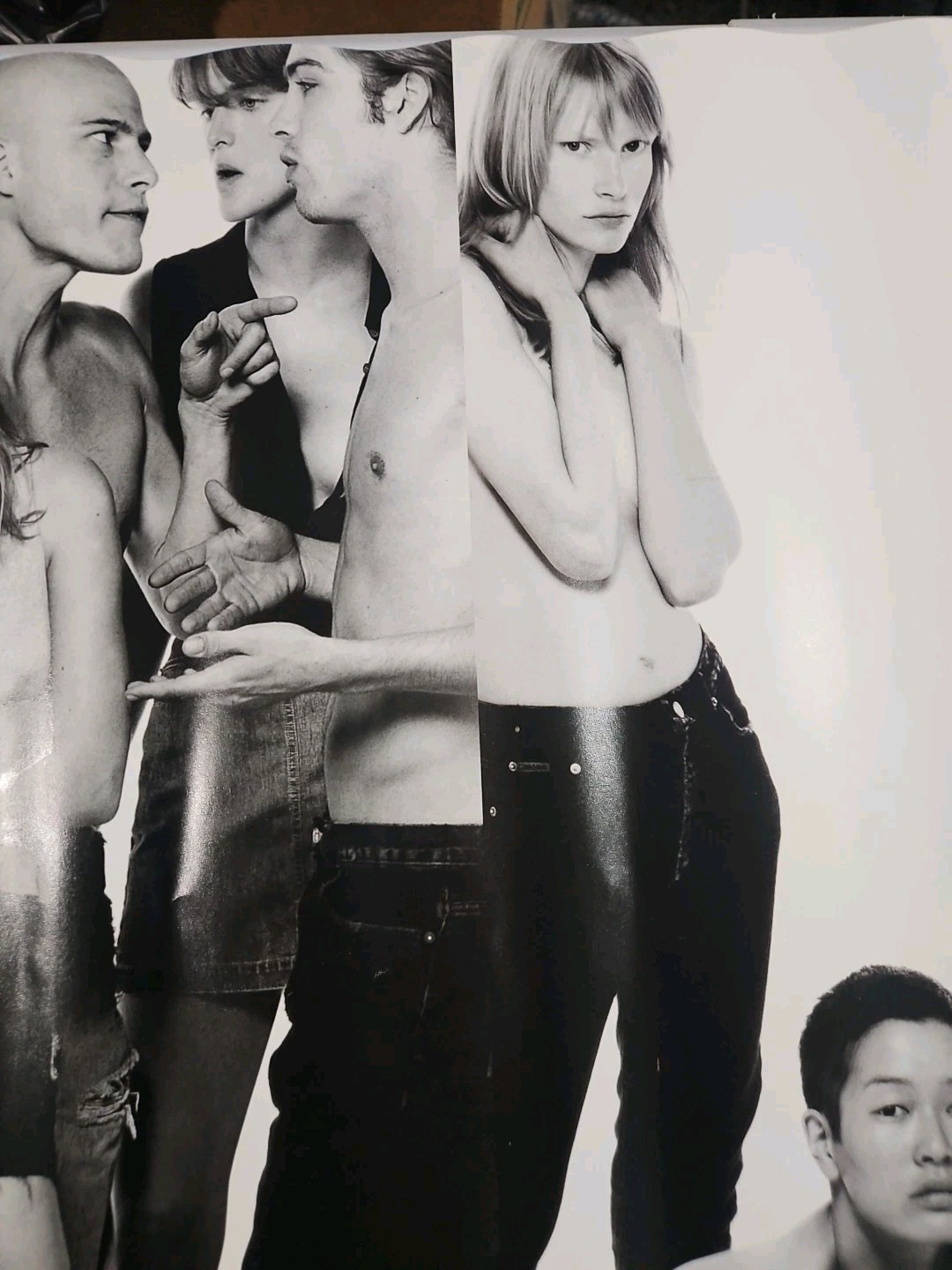 1994 CALVIN KLEIN CK One Unisex Fragrance Large 35×22 POSTER AD