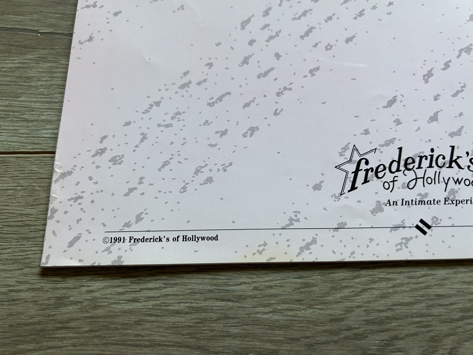 Vintage Fredericks Of Hollywood 1992 Sexy Lingerie Model Calendar
