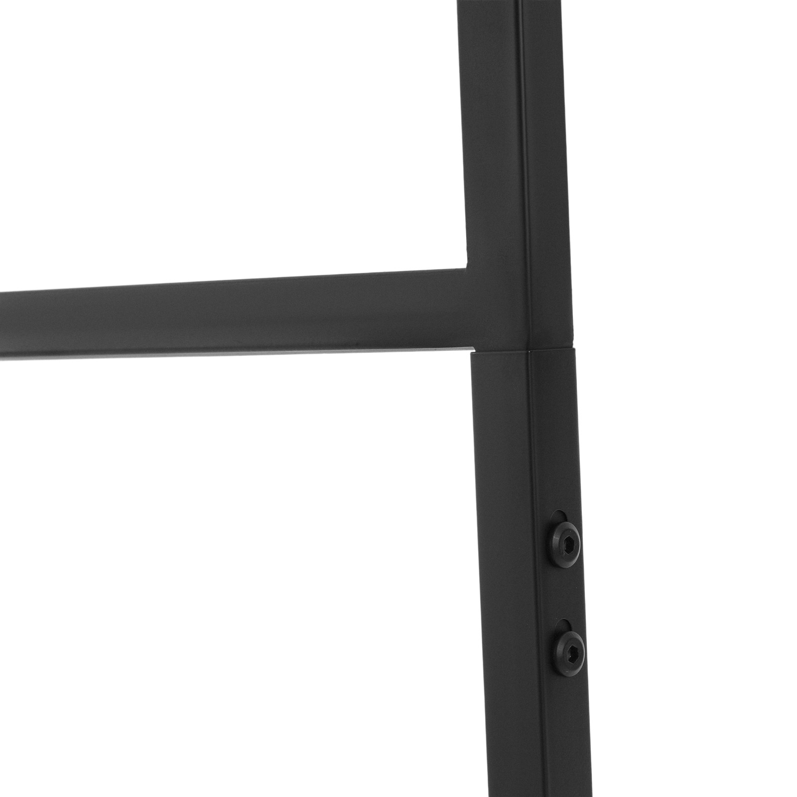 Black Advertising Display Stand Poster Display Stand Freestanding Display Stand