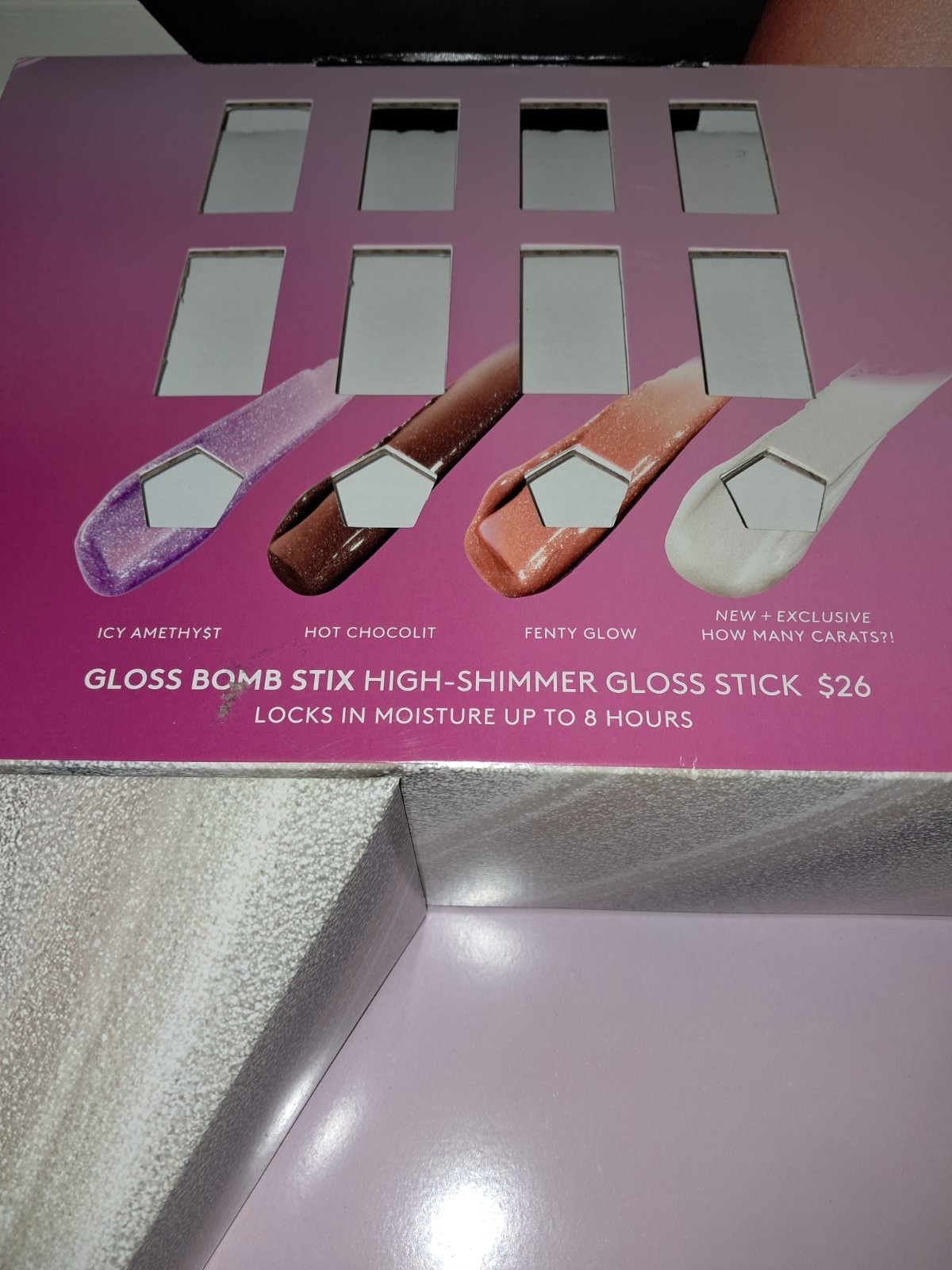 Rihanna Fenty Beauty Makeup PROMO DISPLAY 2 FT Ulta Beauty Diamond Gloss RARE