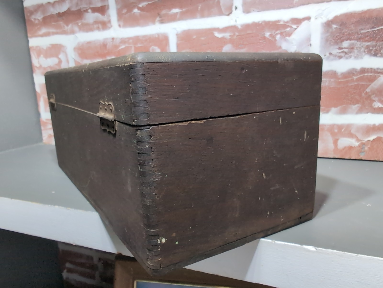 Antique D.M. Ferry & Co’s standard seeds Wooden Box Store Display Advertisement