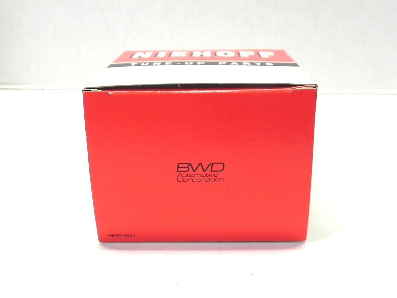 VINTAGE NIEHOFF TUNE-UP PARTS DISPLAY BOX *BOX ONLY* #247N NEW 4.50″x4.25″x3.25″