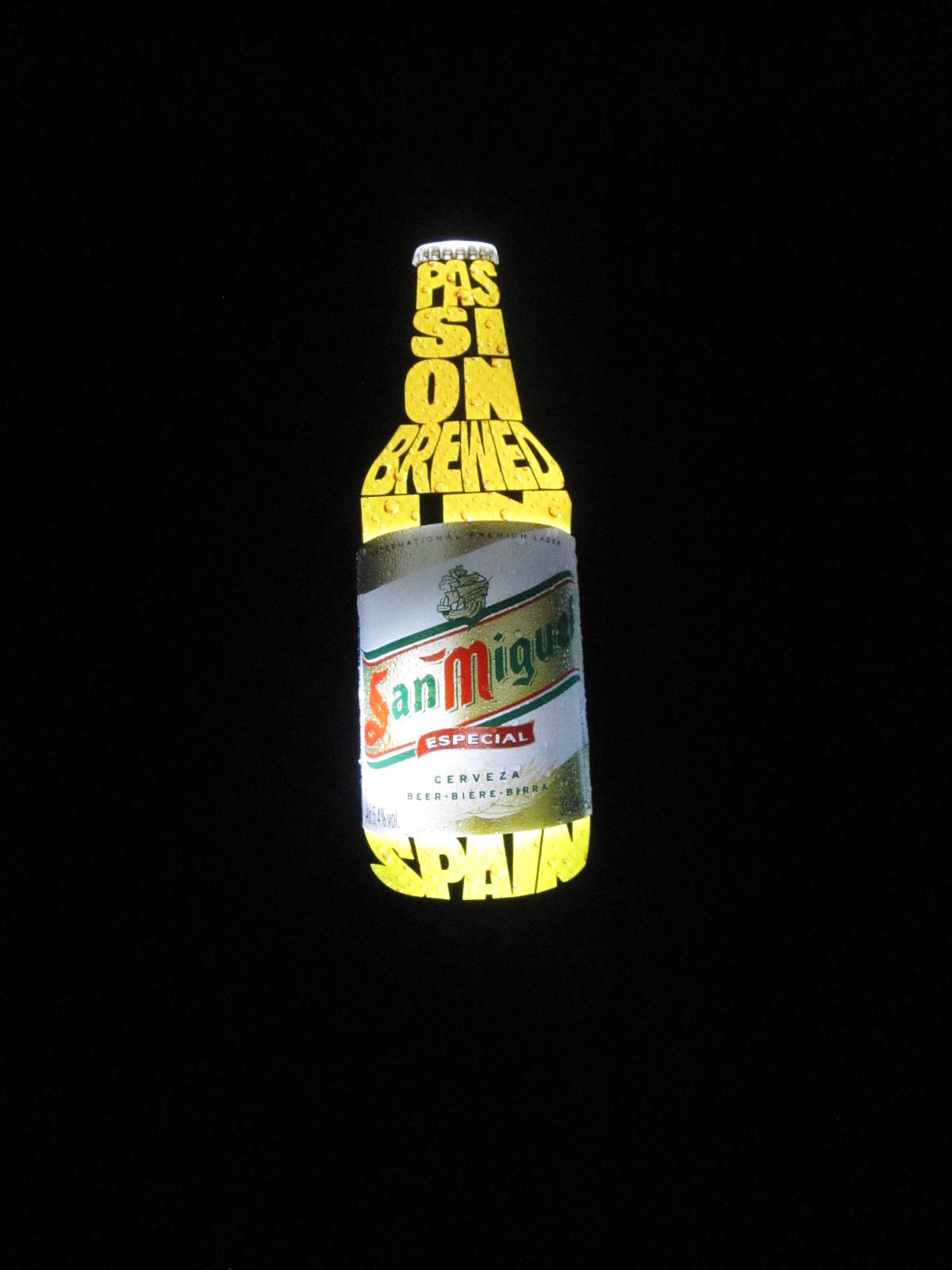 SAN MIGUEL SPAIN BEER Vintage Advertising Light Sign Beer Sign Lamp