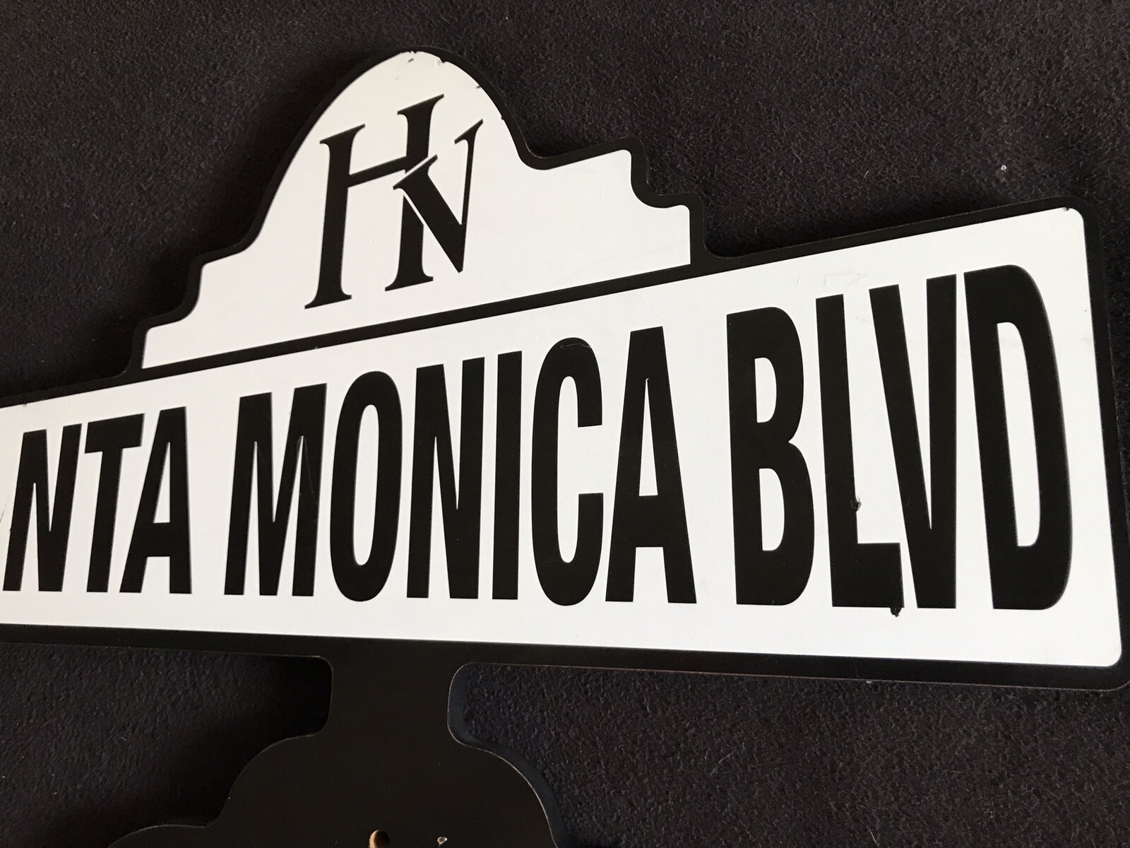 Hollywood Video Store Official Santa Monica Blvd Display Sign EXTREMELY RARE