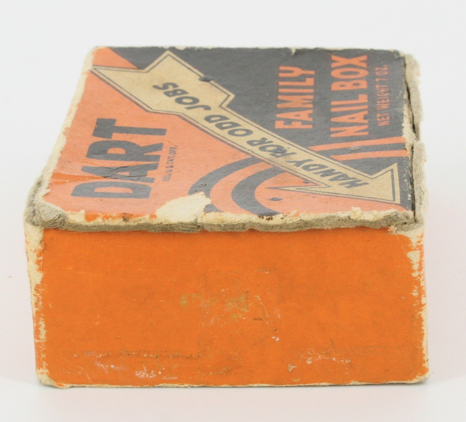 Vintage DART Fasteners Box Industrial Hardware Advertising Mid Century Decor
