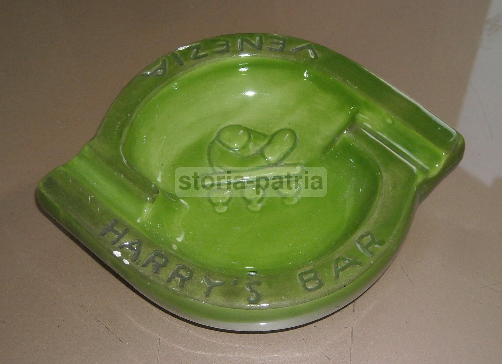 CAFETERIA_COFFEE’_VENICE_HARRY’S BAR_ADVERTISING CERAMICS_ASHTRAY_RARE’