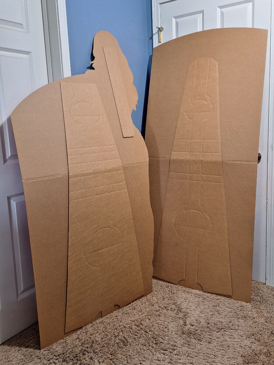 Lot of 2 Pepsi Sofia Vergara Matt Forte Cardboard Cutout Stand Up Standee New