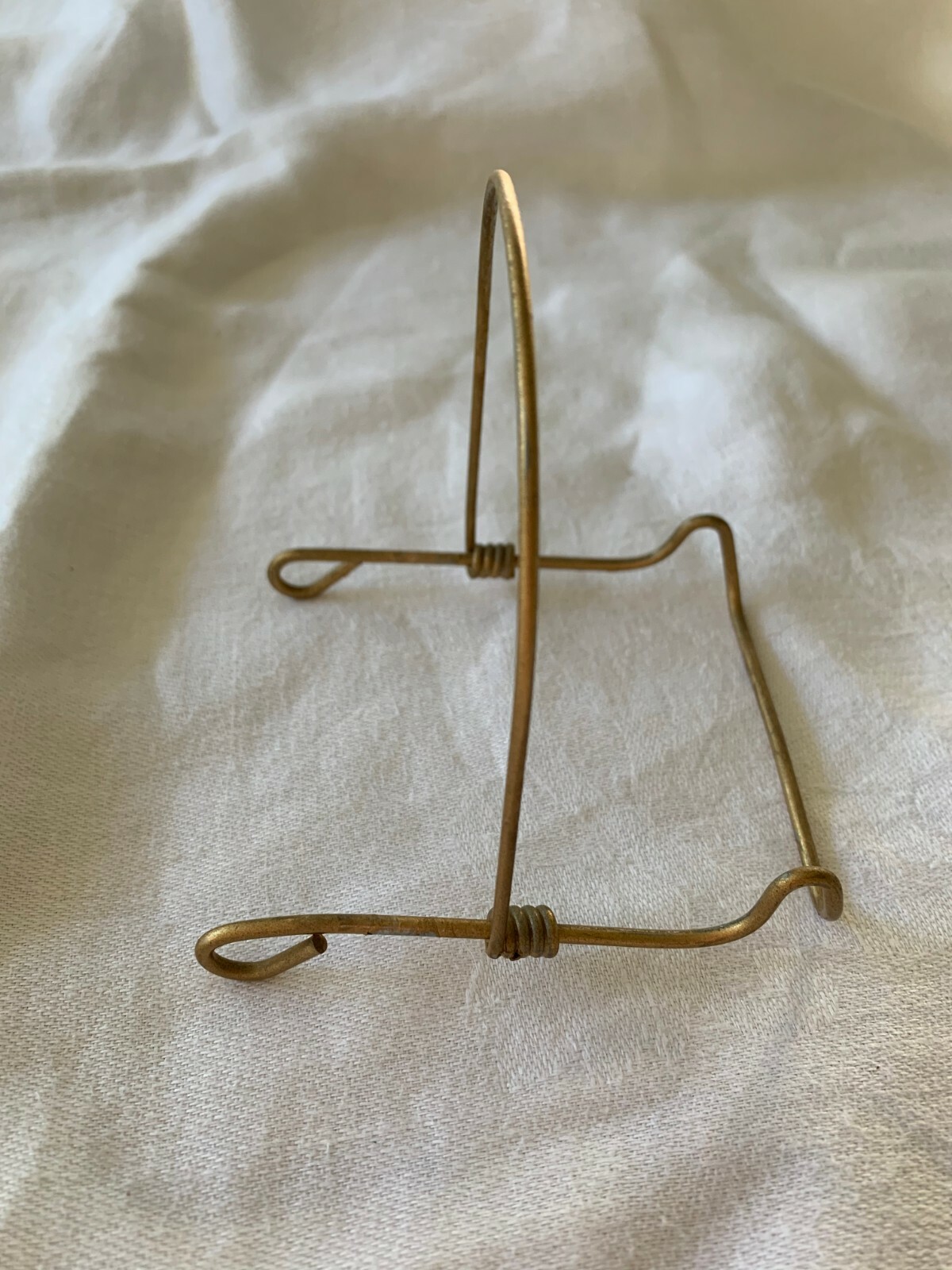 Display Plate Rack Store Fixture Metal Gold Finish Tulsa Wire Adjustable 20 +