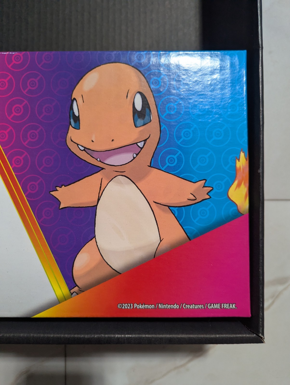 Pokemon TCG 2023 Cardboard Blister Pack Store Display NO STAND