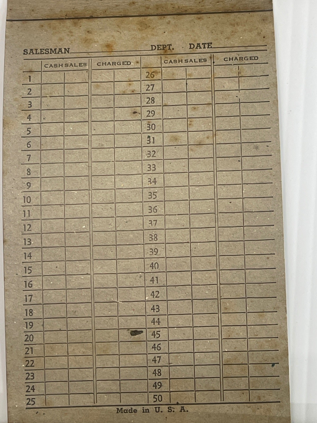 VTG Charles City Nashua Iowa Meusel Hardwares Receipt Book Advertising Lot Of 2