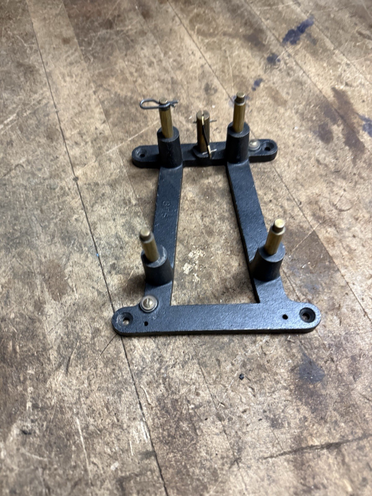 Vintage Advertising Motion Sign Display Clock Motor Movement Mount Bracket Parts