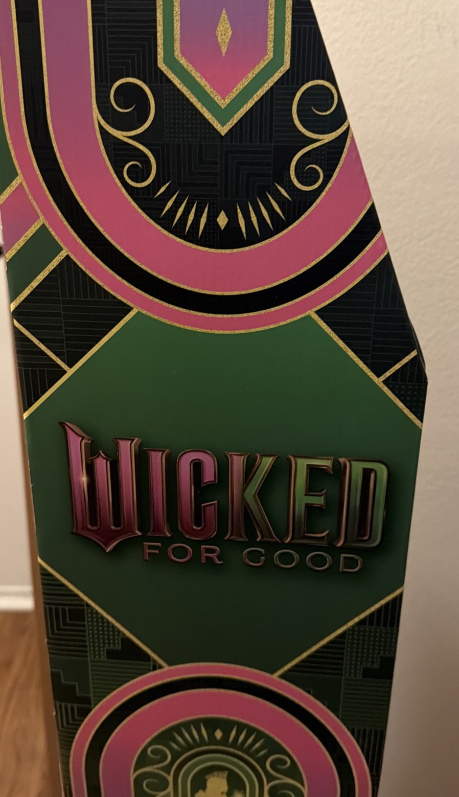 Wicked For Good 2025 Movie – Store Display ORDO Sonic Edge Toothbrush Stand Box