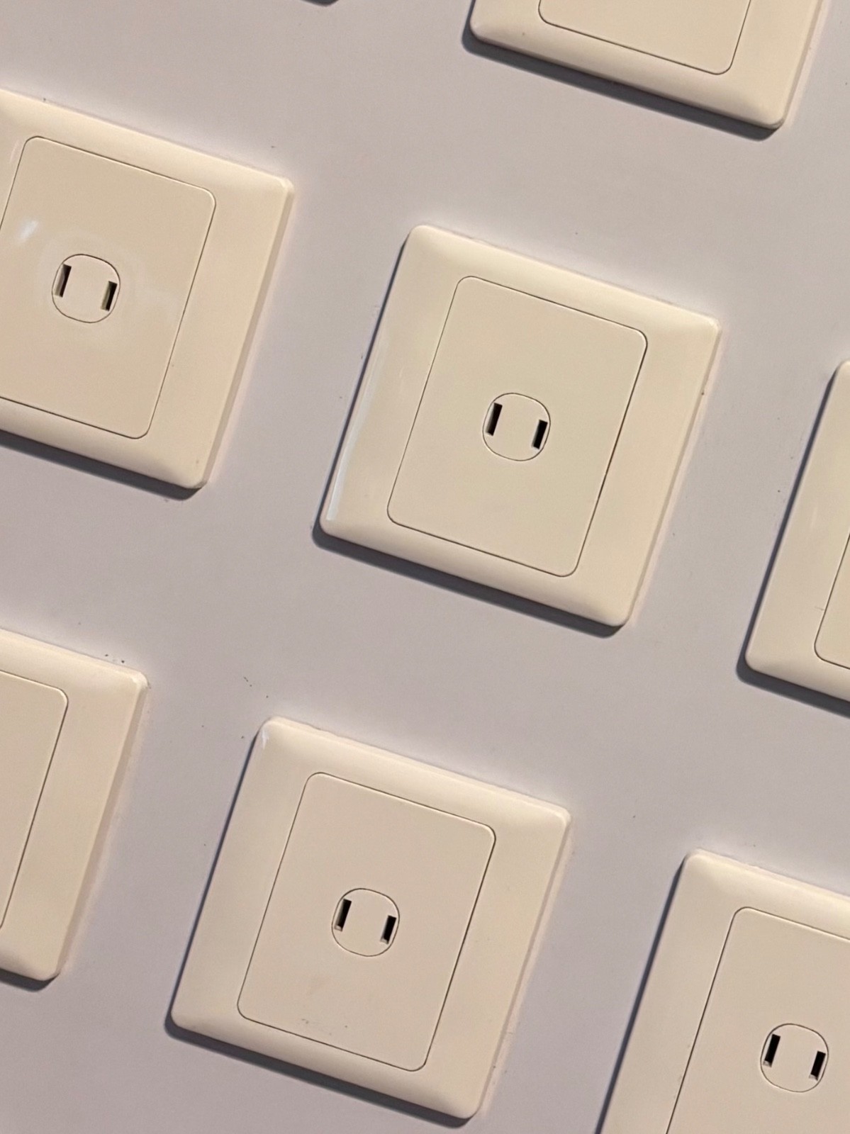 Retail Night Light Display Board w/ Multiple Outlet Ports