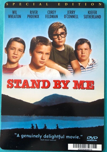 STAND BY ME – Blockbuster Video Backer Card Mini Poster Art 5.5” x 8”