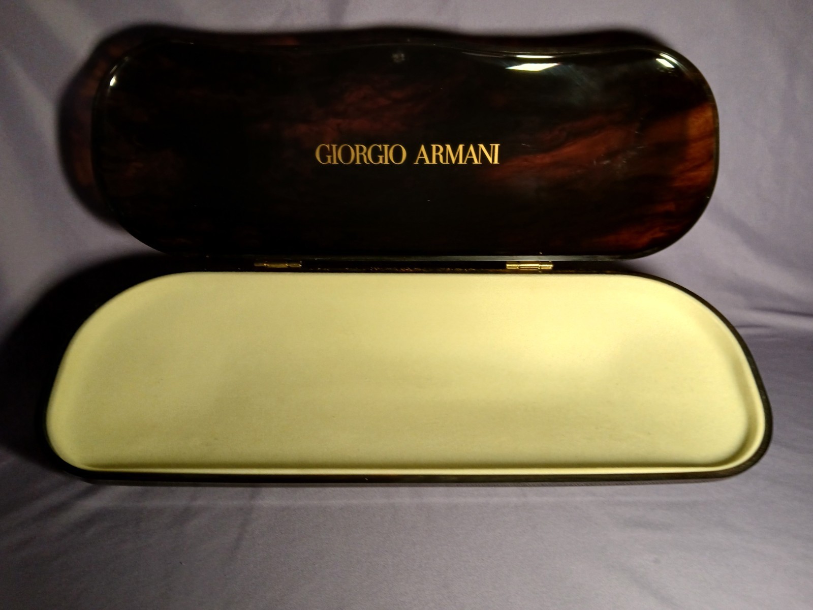 collectors vintage Giorgio Armani large display case