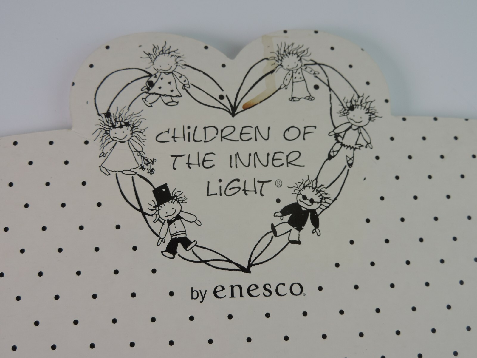 Enesco Store Display Advertising Sign Children of the Inner Light 2007 Marci