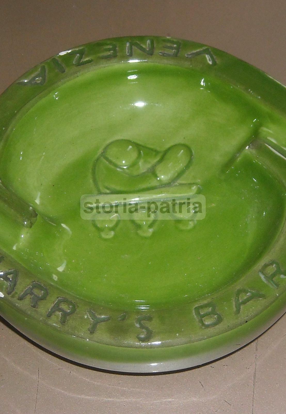 CAFETERIA_COFFEE’_VENICE_HARRY’S BAR_ADVERTISING CERAMICS_ASHTRAY_RARE’