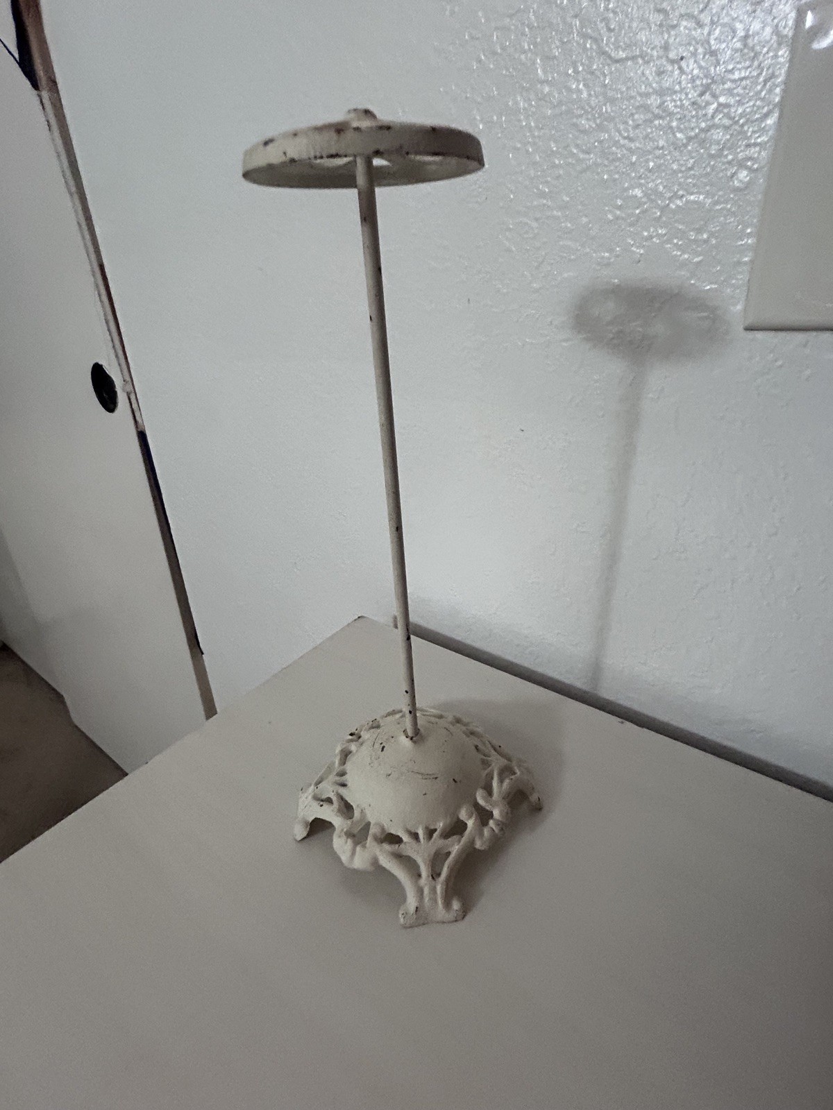 Antique Victorian Hat Stand Store Display Tabletop 12-Inch