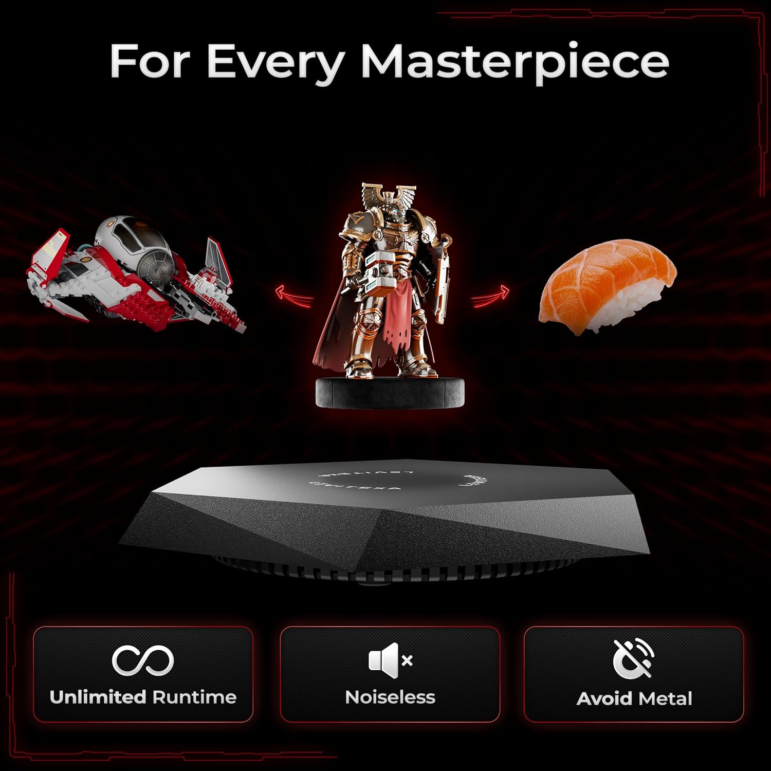 Nimbus Levitating Display – Floating Display, Levitating Stand, Levitation Decor