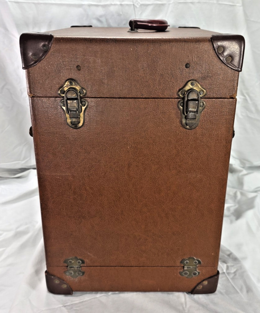 Vtg Electric Iron Salesman Sample Display Advertising Traveling Appliance Case
