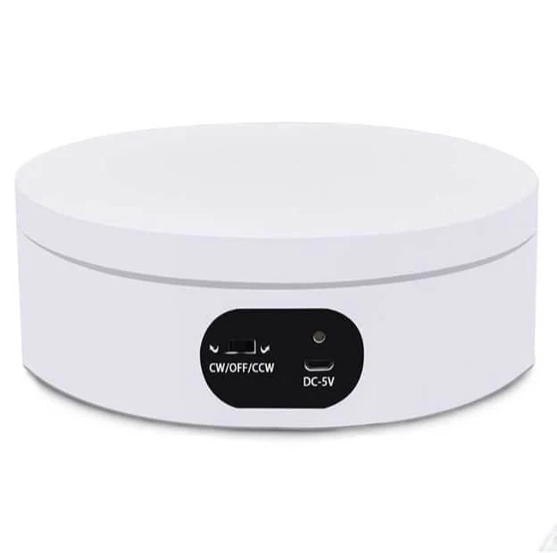 Automatic Rotating Display Stand 360 Motorized Turntable USB Battery EVORETRO