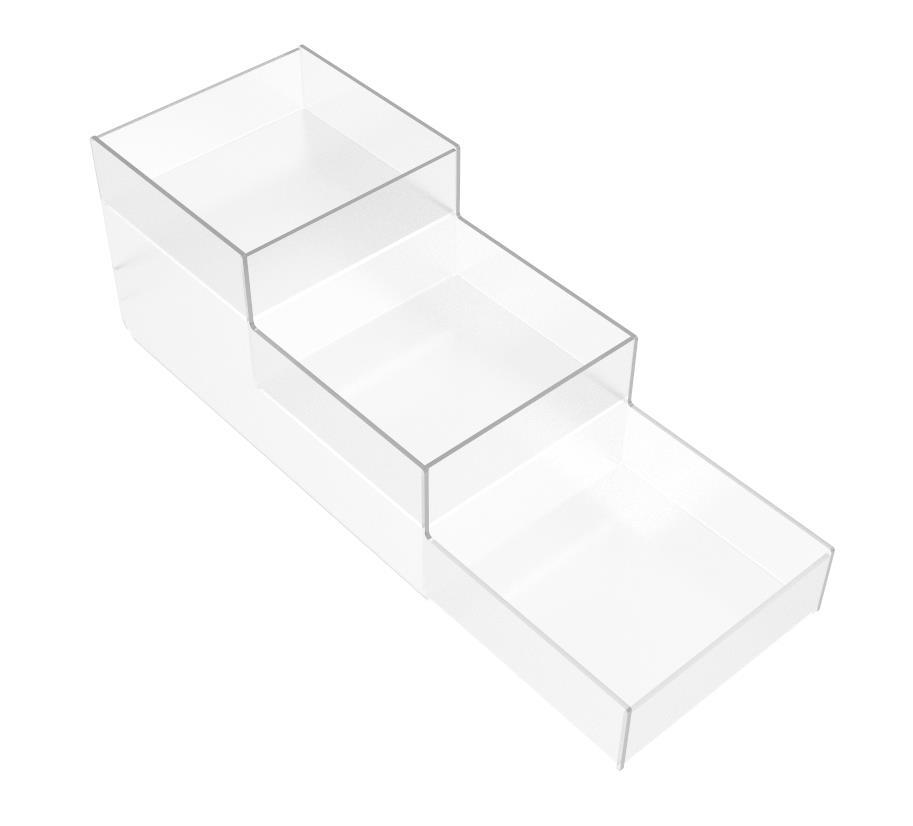 6×6″ Candy Display Countertop Toieltry Organizer Make-up Cosmetics 3 Tier
