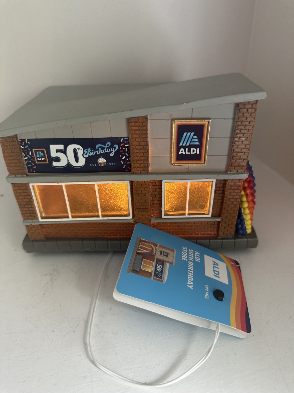 Aldi 50th Birthday Light Up Store 2026, NEW