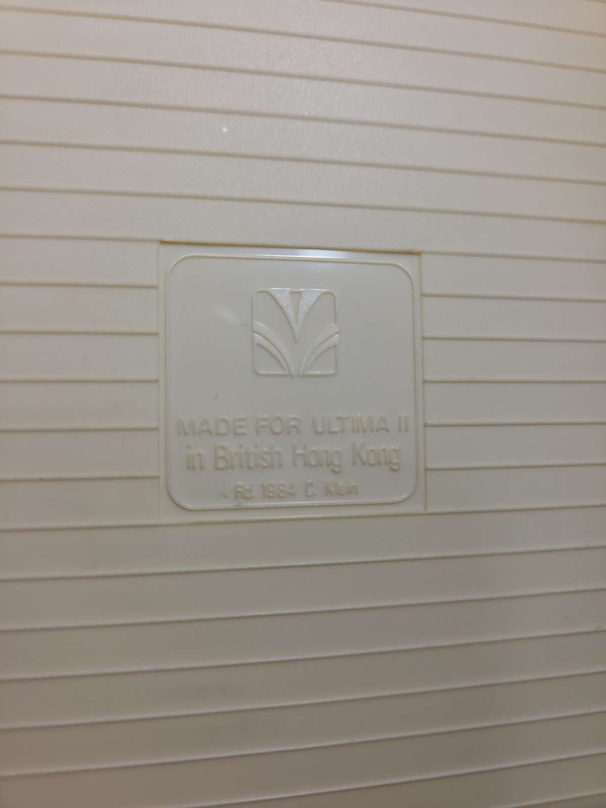 Vintage Ultima II Calvin Klein Beauty Counter Display Mirror Hong Kong 1984