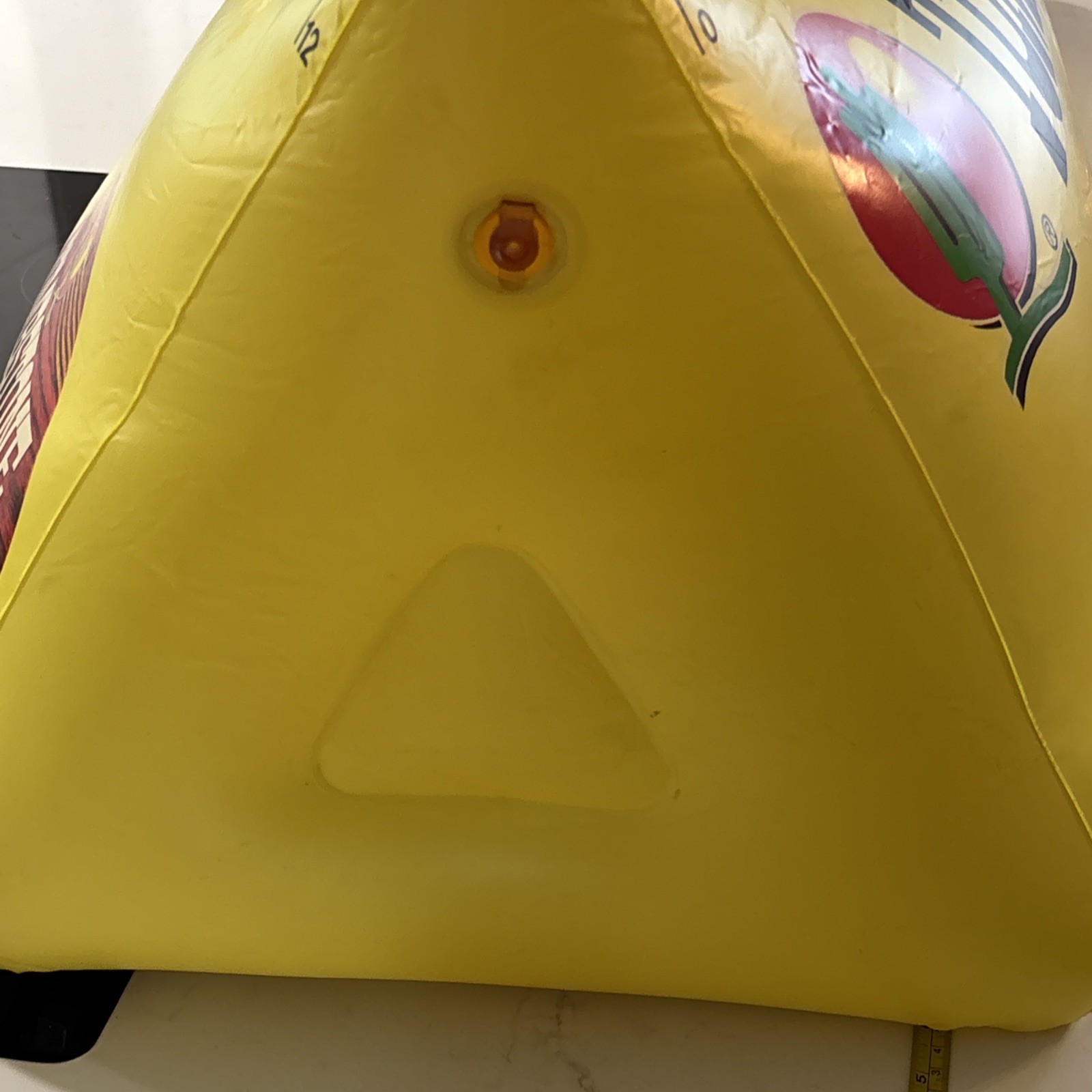 Inflatable Tombstone Pizza Rules Store Display – Approx. 4 Ft Long – Read Desc.