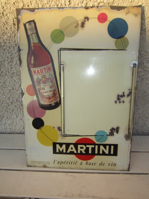 Martini Wine-Based Aperitif Tin Plate