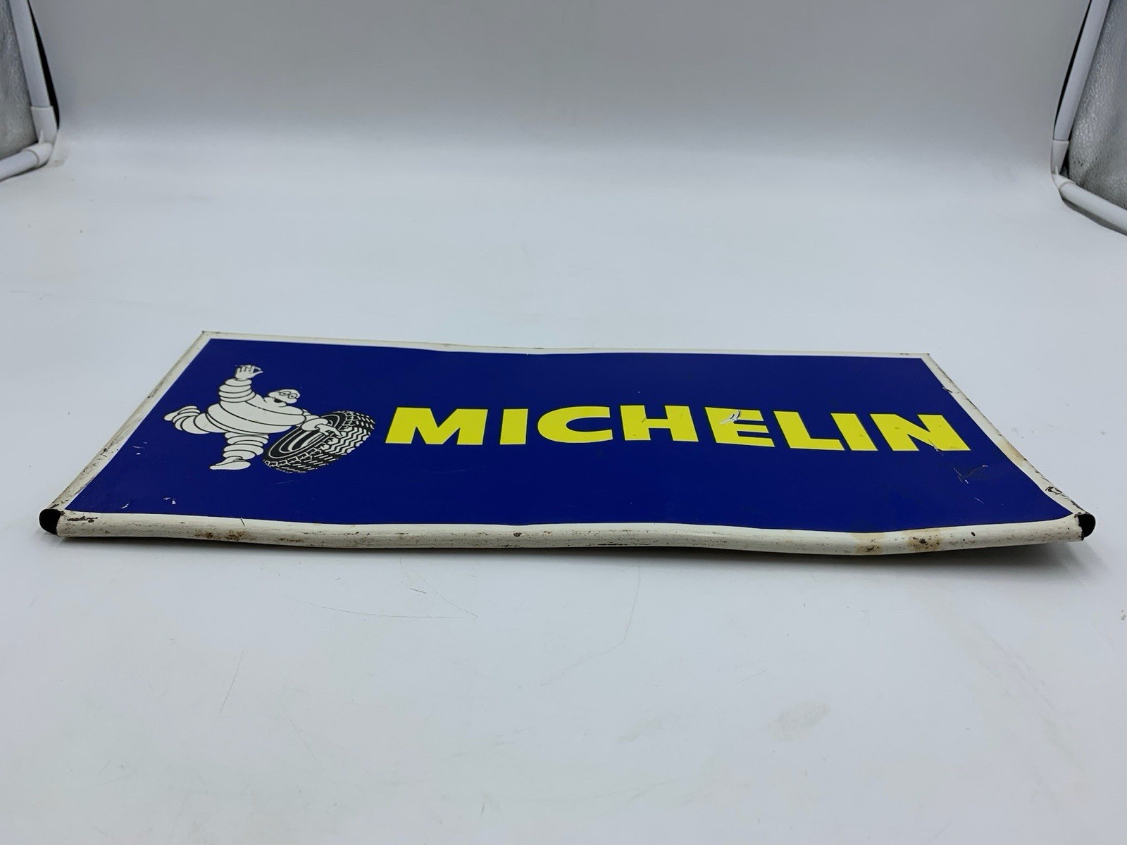 Michelin sign 60’s advertising plate tires 35×15.5×0.5 cm Chagnom