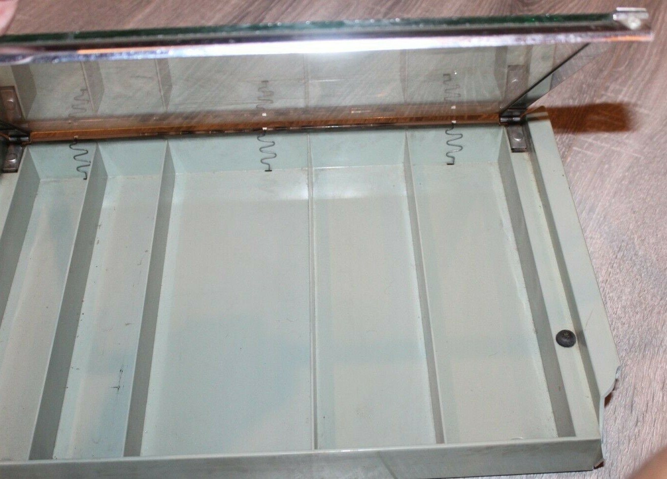 Vintage GILLETTE Razor Advertising Case Showcase Store Display 1950’s